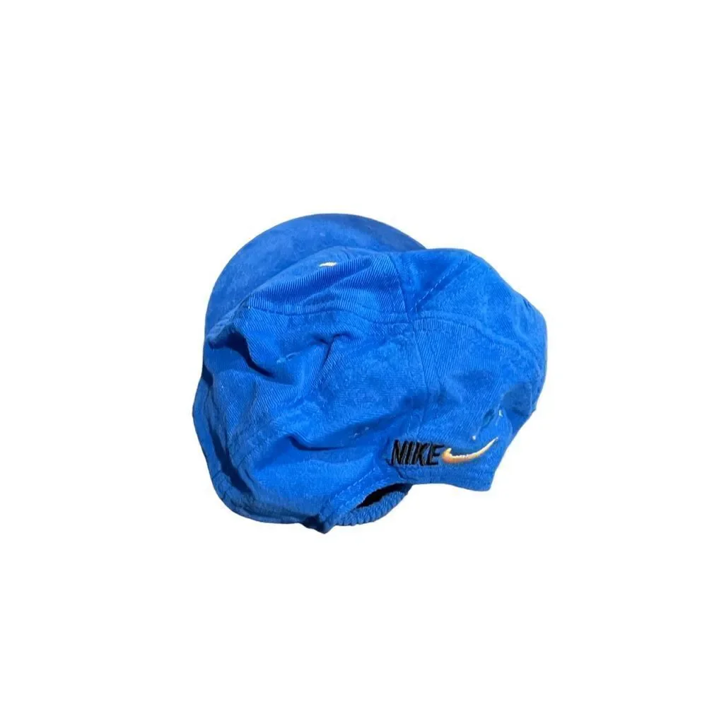 Nike infant hat‎ in blue and yellow one size